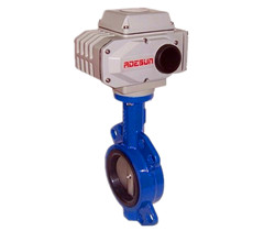 D971X对夹式软密封电动蝶阀