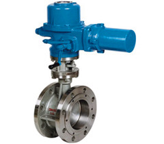 D943H法兰式硬密封电动蝶阀