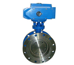 D943H电动法兰三偏心蝶阀